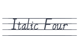 Italic Four.ttf