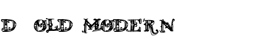 D_OLD MODERN