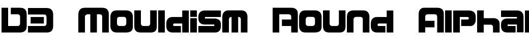 D3 Mouldism Round Alphabet.ttf