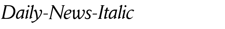 Daily-News-Italic.ttf