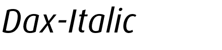 Dax-Italic.otf