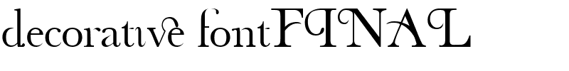 decorative fontFINAL.ttf