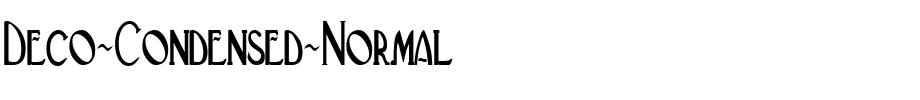 Deco-Condensed-Normal.ttf