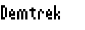 Demtrek.ttf