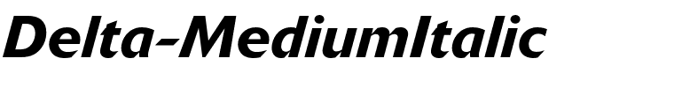 Delta-MediumItalic.otf