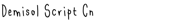 Demisol Script Cn.ttf