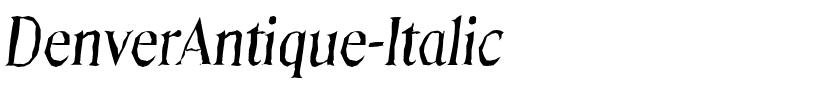 DenverAntique-Italic.ttf