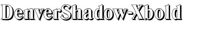 DenverShadow-Xbold.ttf