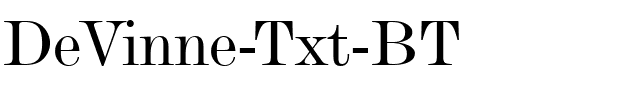 DeVinne-Txt-BT.ttf