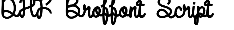 DHF Broffont Script.ttf