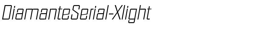 DiamanteSerial-Xlight.ttf