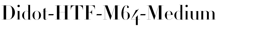 Didot-HTF-M64-Medium.otf