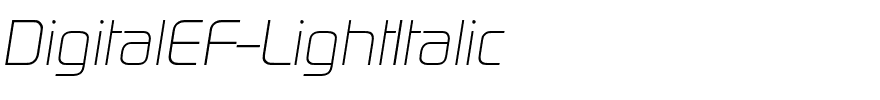 DigitalEF-LightItalic.otf