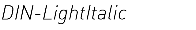 DIN-LightItalic.ttf