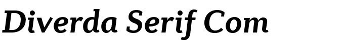 Diverda Serif Com.ttf