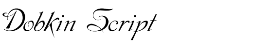 Dobkin Script.ttf