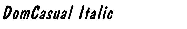 DomCasual Italic.ttf