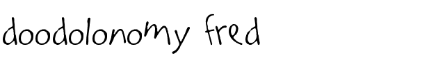 Doodolonomy Fred.ttf