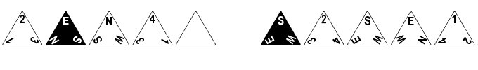 dPoly Tetrahedron.ttf