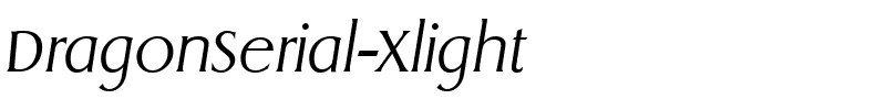 DragonSerial-Xlight.ttf