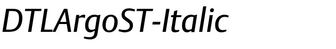 DTLArgoST-Italic.otf