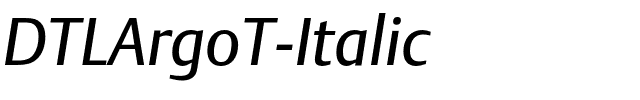 DTLArgoT-Italic.otf