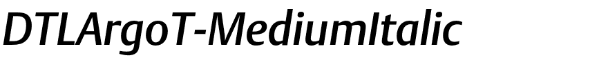 DTLArgoT-MediumItalic.otf