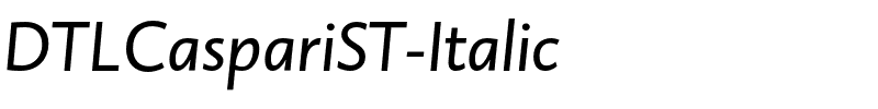 DTLCaspariST-Italic.otf