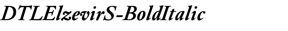 DTLElzevirS-BoldItalic.otf