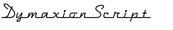 DymaxionScript.ttf