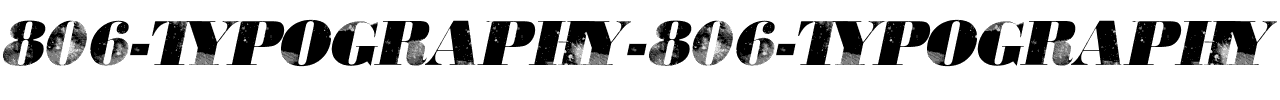 806-Typography-806-Typography.otf