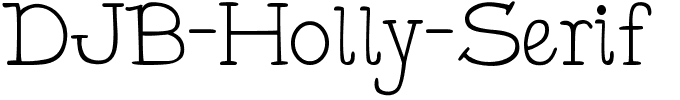 DJB-Holly-Serif.ttf