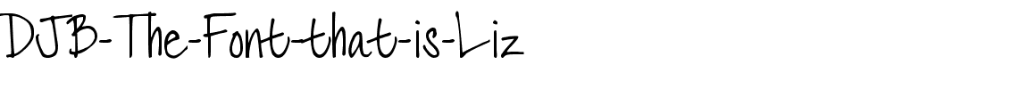 DJB-The-Font-that-is-Liz.ttf