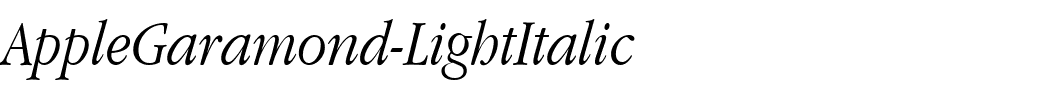 AppleGaramond-LightItalic.ttf