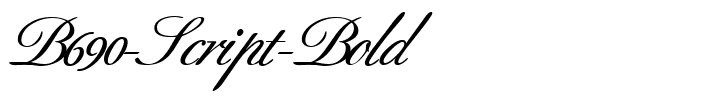 B690-Script-Bold