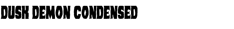 Dusk Demon Condensed.ttf