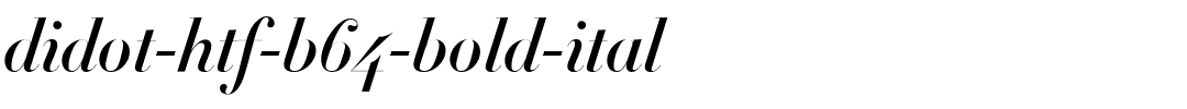 didot-htf-b64-bold-ital.ttf