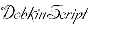 DobkinScript.ttf