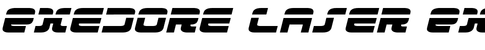 Exedore Laser Exp Italic.ttf