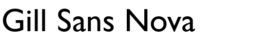 Gill Sans Nova.ttf