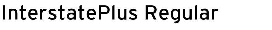 InterstatePlus Regular.ttf