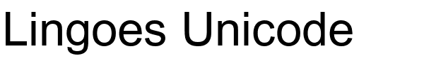 Lingoes Unicode.ttf