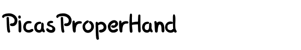 PicasProperHand.ttf