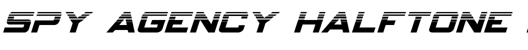 Spy Agency Halftone Italic.ttf