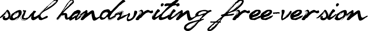 soul handwriting_free-version.ttf