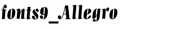fonts9_Allegro.ttf