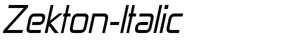 Zekton-Italic.ttf