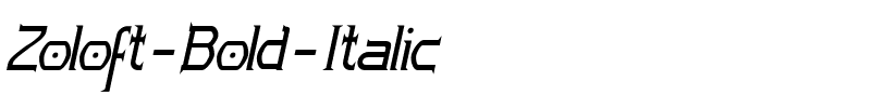 Zoloft-Bold-Italic