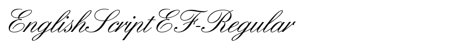 EnglishScriptEF-Regular