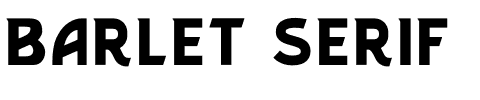 Barlet Serif.otf
